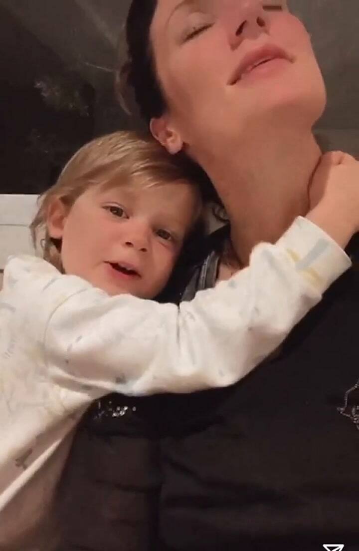 Paula Chaves lloró por una tierna frase de su hijo Baltazar