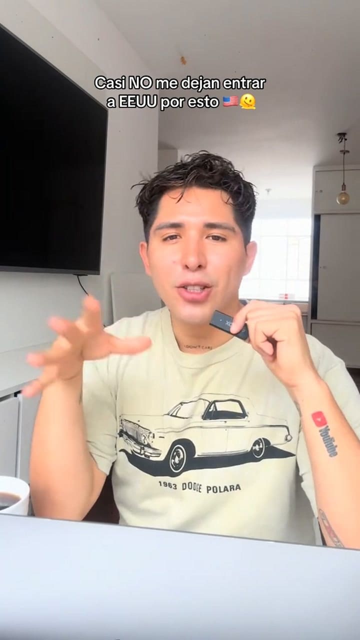 Viajó de Perú a EE.UU. y casi no lo dejan entrar