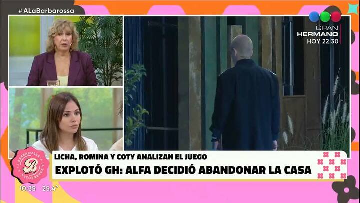 Romina Uhrig hablo sobre la salud de Alfa