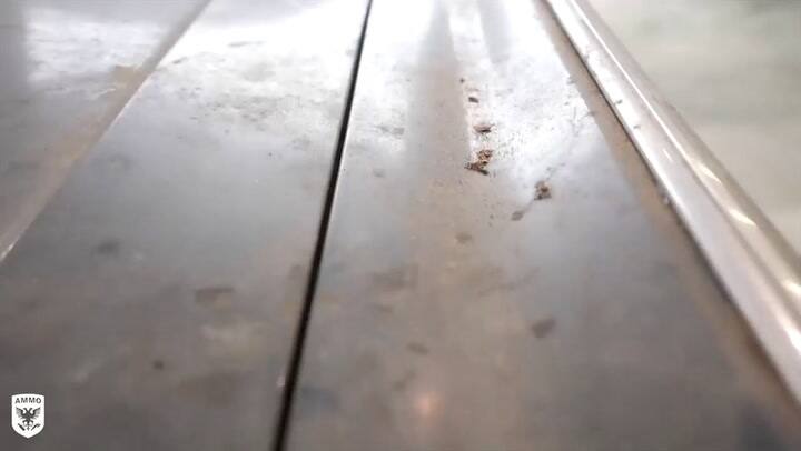 Así comenzaba la limpieza del exterior