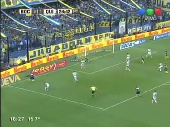 El tercero de Benedetto, el cuarto de Boca - Fuente: TeLeFe