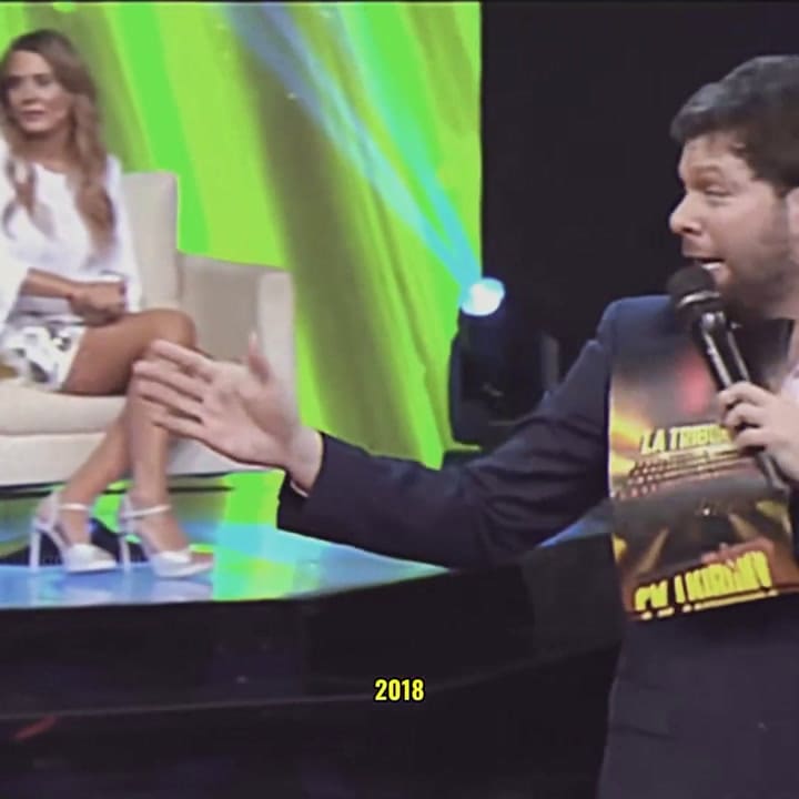 El video en el que se muestra la primera vez que Nico Occhiato y Flor Jazmín se conocen