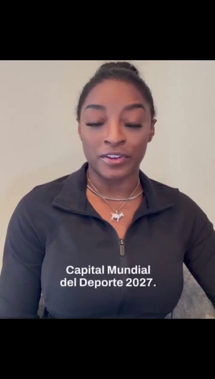 Simone Biles visitará Buenos Aires