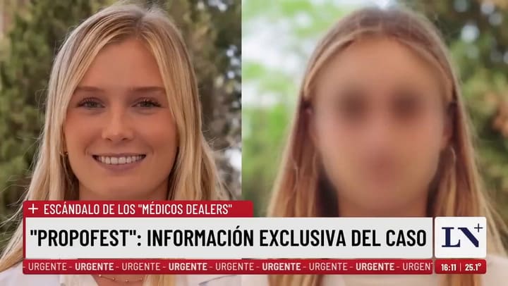 El misterio de la joven rubia que acompañó a Tati