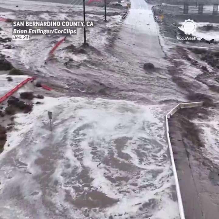 Inundaciones en California