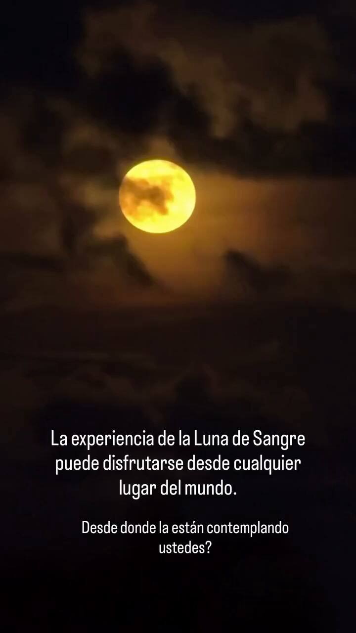Luna de Sangre: la experiencia que vivió Evangelina Anderson