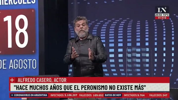 Alfredo Casero con Jonatan Viale en +Realidad