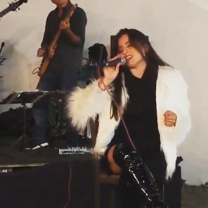 Arianna entonando años atrás That's What I Like, de Bruno Mars (Video: Instagram/@aridegoas)