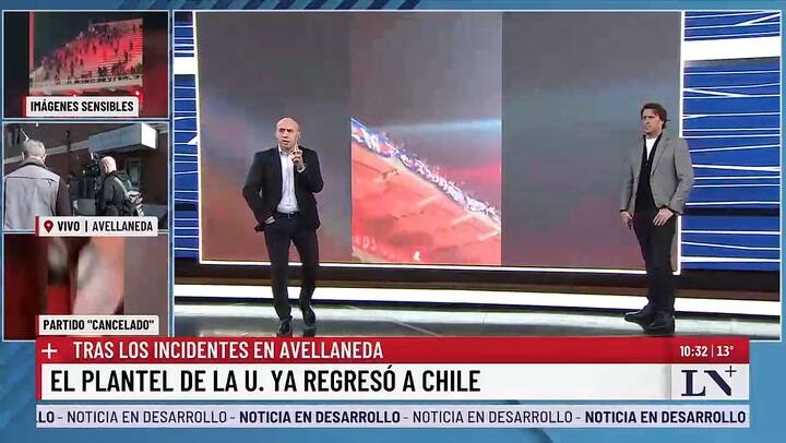 Graves incidentes en Independiente - U. de Chile; el analisis de Claudio Garces