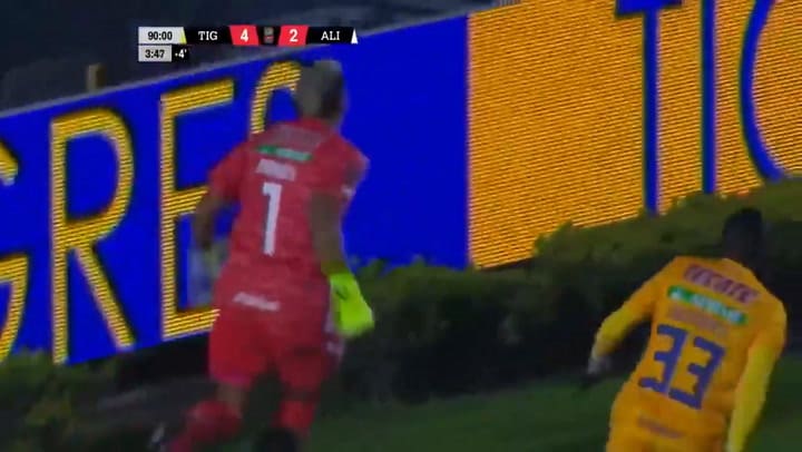 El gol del Patón Guzmán