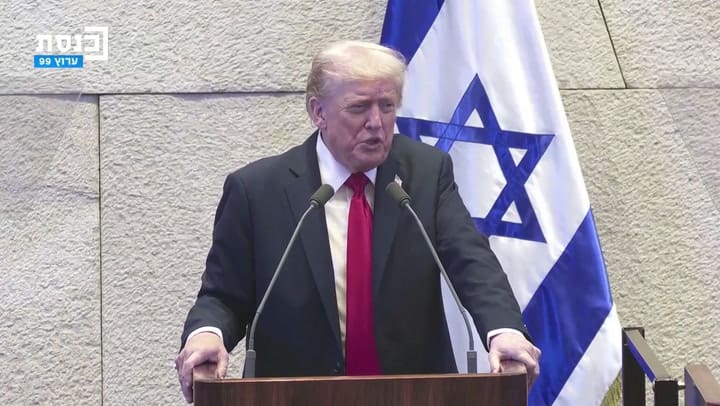 Donald Trump en el Parlamento