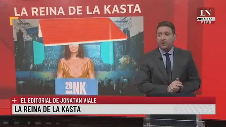 La reina de la kasta. El editorial de Jonatan Viale.