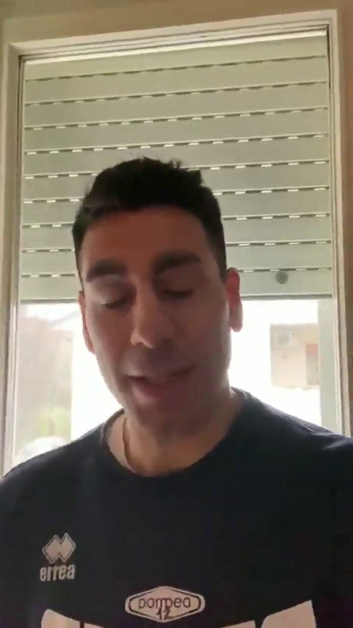 El mensaje de Mario Ghersetti, el jugador de basquet argentino que está en un equipo de Italia