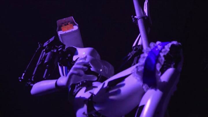 Los robots también bailan pole dance en Las Vegas