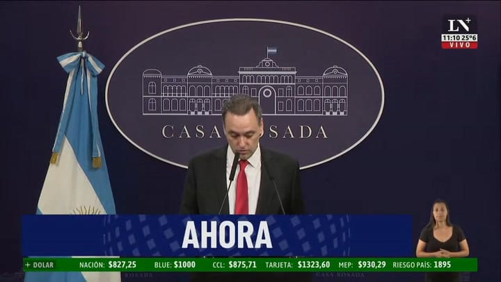 Adorni, en conferencia: "El espíritu de esta ley es más libertad y trabajo"