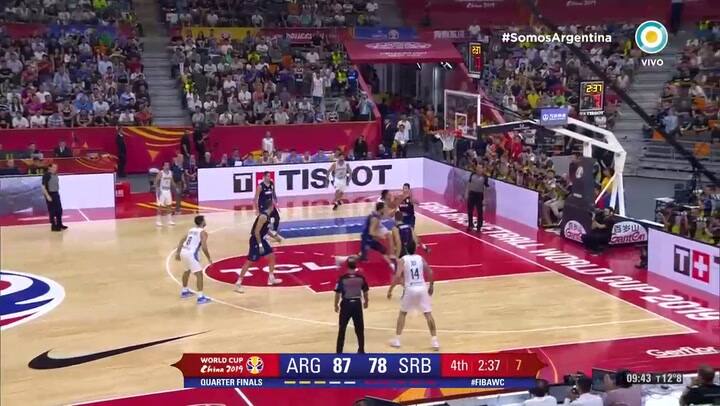 Asistencia de caño de Laprovittola