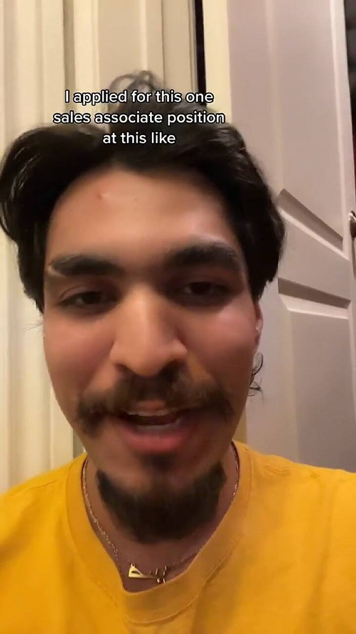 Un hombre acudió a una entrevista de trabajo y se la negaron por una razón