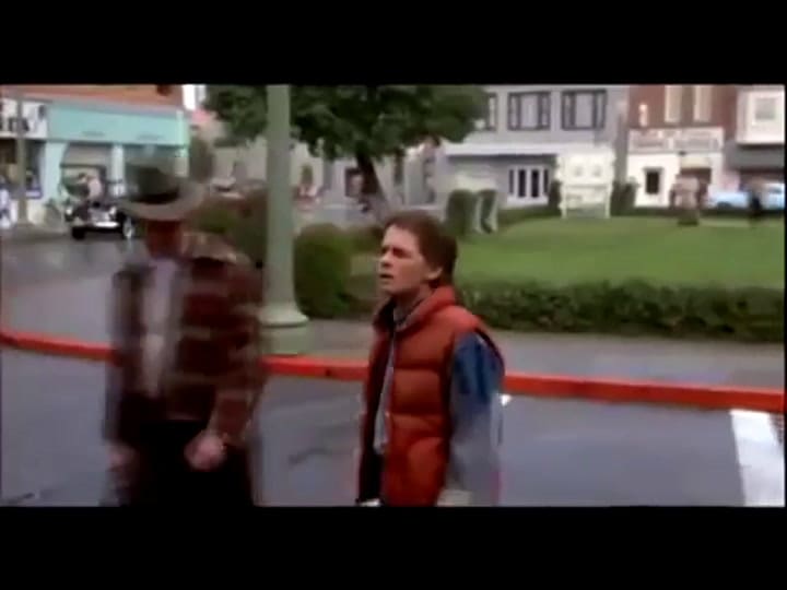 Las escenas donde rodó Eric Stoltz en lugar de Michael Fox - Fuente: YouTube