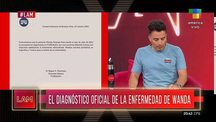 Wanda Nara conto porque decidio publicar ahora los detalles de su enfermedad