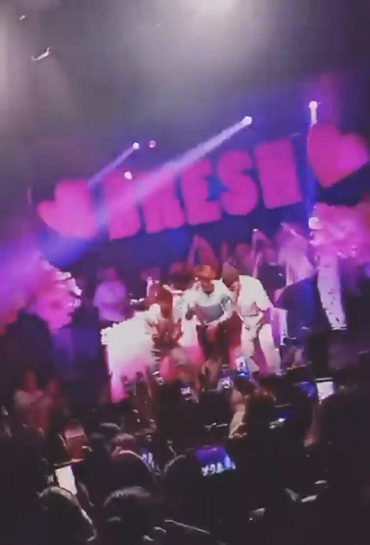 Rusherking dijo presente en la fiesta Bresh