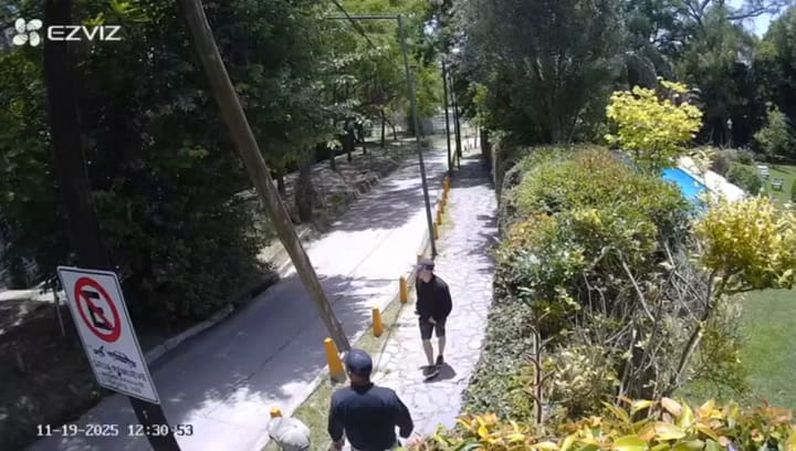 Los sospechosos de entrar a robar en la casa de Valeria Mazza