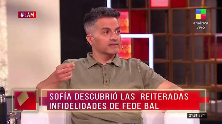 Yanina leyó los supuestos chats de Fede Bal