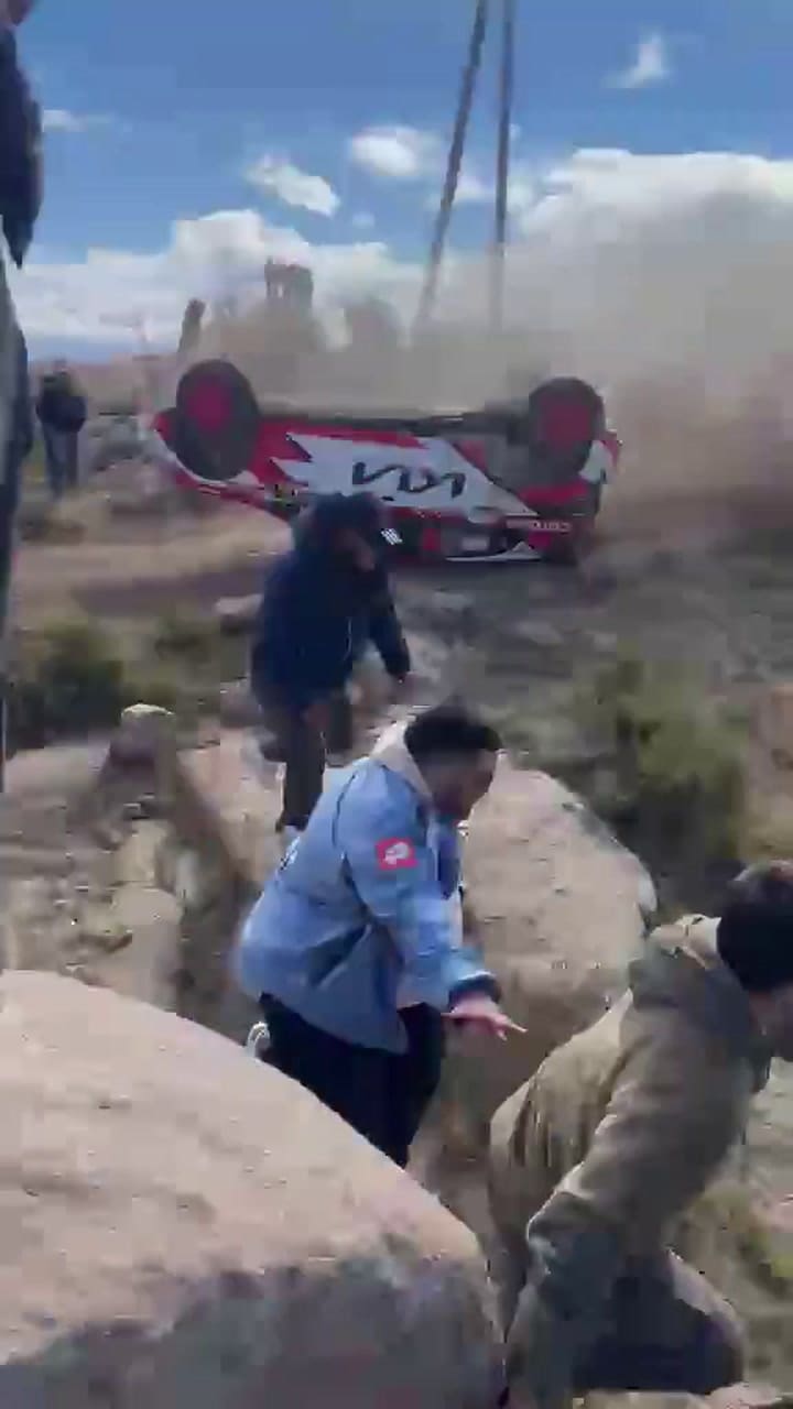 Accidente Rally Sudamericano en Córdoba