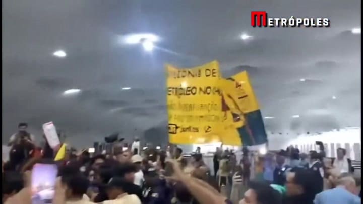 There was a conflict with the security guard