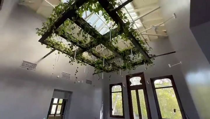 El interior del nuevo restaurant del Zoológico