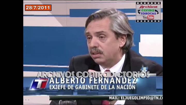 El video donde Fernández defendía al campo