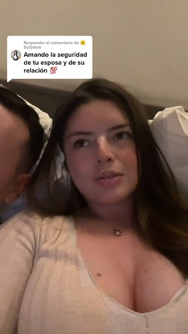 La pareja colombiana aclaró que ambos estuvieron de acuerdo en grabar al mozo