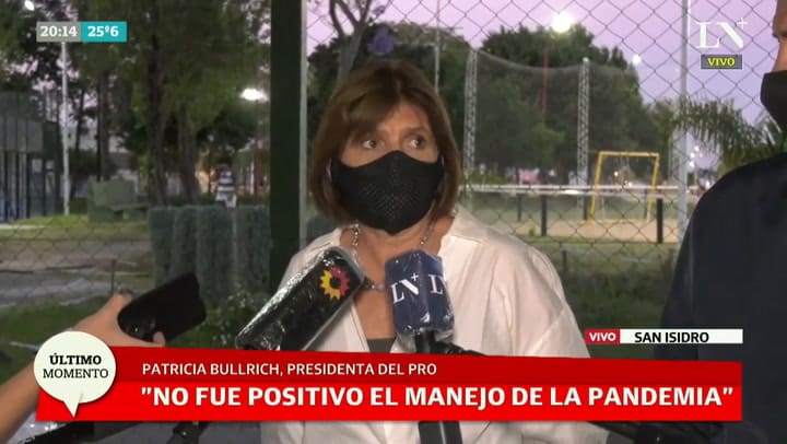 Patricia Bullrich, sobre la suspensión de las PASO: 'Nos cambian las reglas de juego'