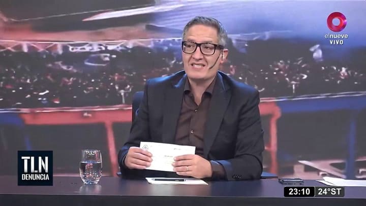 El informe que presentó Canal 9 contra Moretti