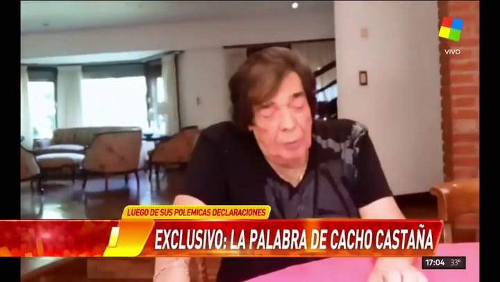 Cacho Castaña pide disculpas tras su desafortunada frase