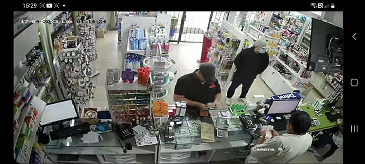 Intento de asalto a una farmacia