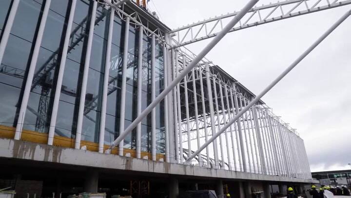 Avanzan las obras en el aeropuerto de Ezeiza - Fuente: YouTube