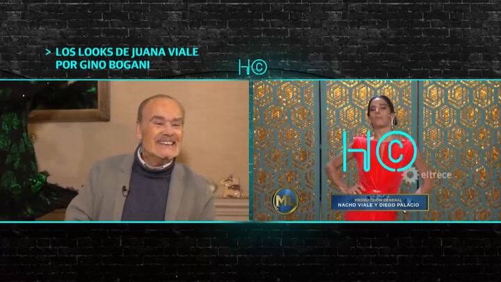 Los looks de Juana Viale por Gino Bogani