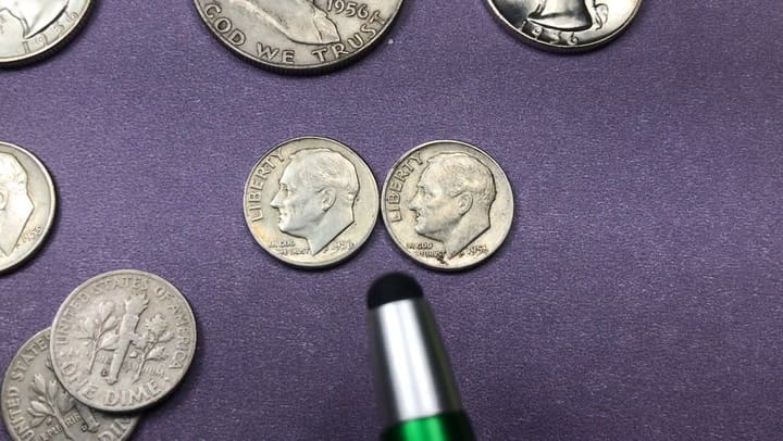 Así es la moneda de 10 centavos de 1956 que se puede vender por US$2750