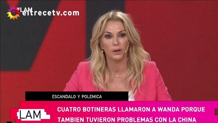 Yanina Latorre contó que hay cuatro mujeres de futbolistas en crisis por la China Suárez