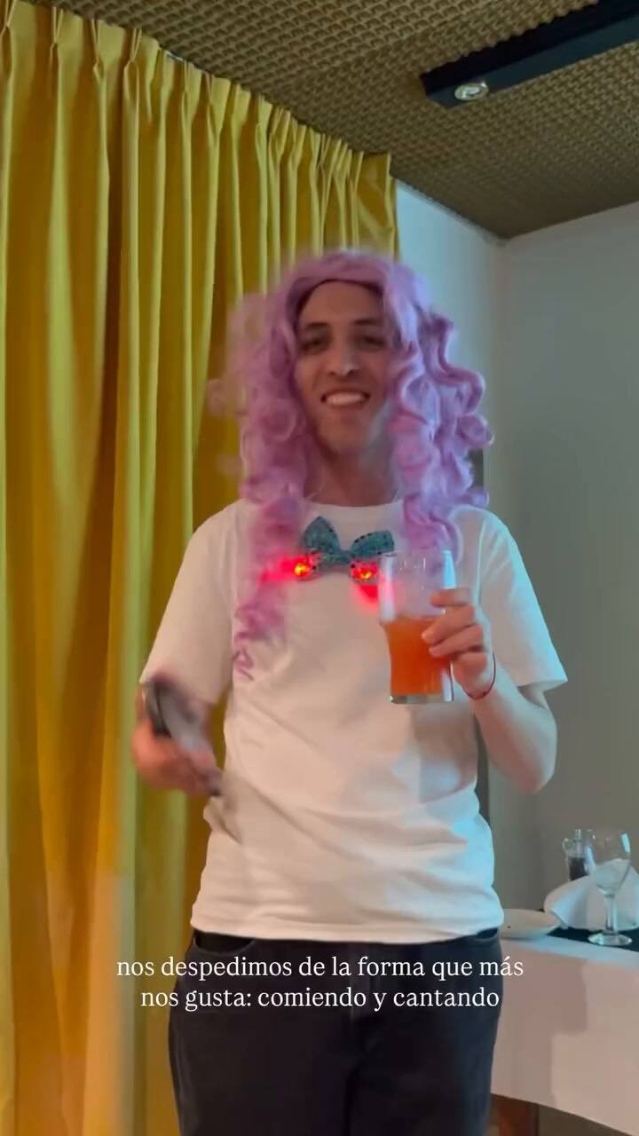 Accardi y Gil terminaron con su obra y lo festejaron a lo grande