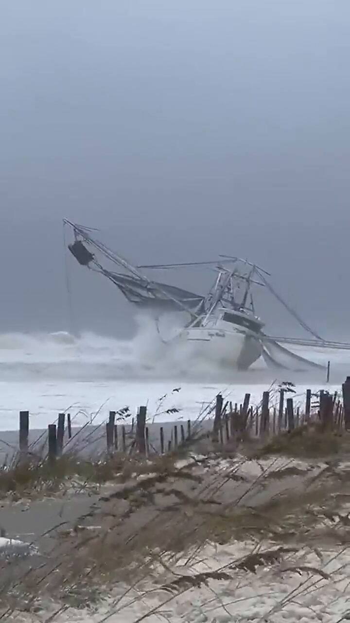 El huracán Ian azota la costa de Carolina del Sur