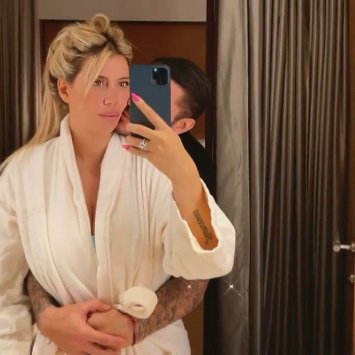 Wanda y Mauro Icardi juntos y enamorados en Dubái