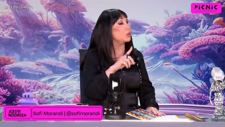 Sofi Morandi visitó Moria Casán y sorprendió al revelar detalles de su vida sentimental