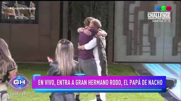 El desconsolado llanto de Nacho al reencontrarse con Rodolfo, su papá