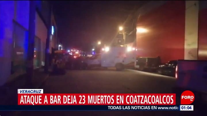 Incendio y feroz pelea entre bandas en un bar de México: 23 muertos y 13 heridos - Fuente: YouTube