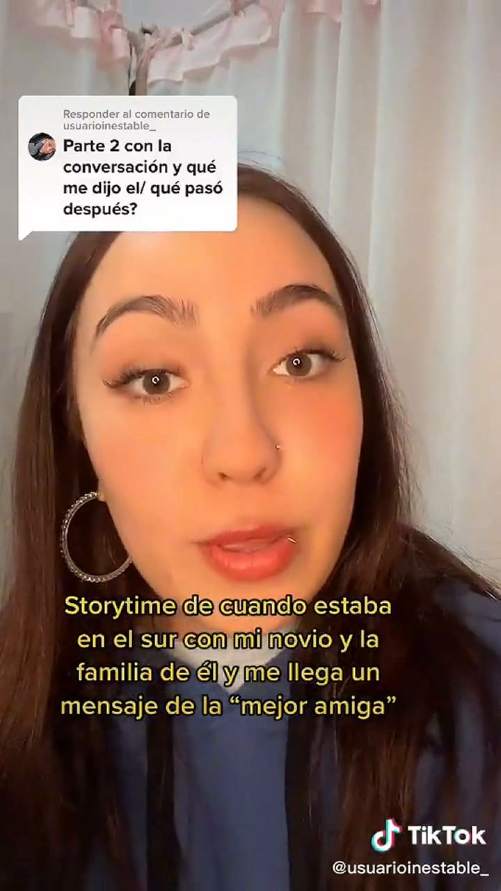 Las conversaciones que su pareja mantuvo con otra chica