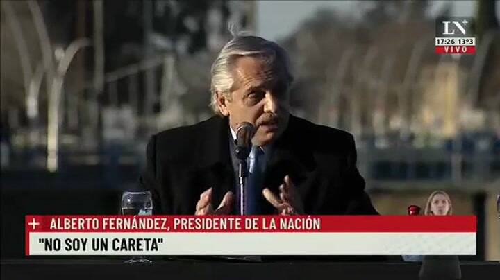 Alberto Fernández habló por primera vez tras la confirmación de los festejos en Olivos