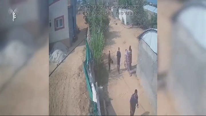 Difunden un video de la familia Bibas en los primeros días de cautiverio