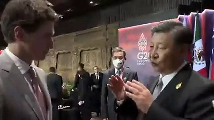 El acalorado cruce que tuvo Xi Jinping con Trudeau durante la cumbre del G-20