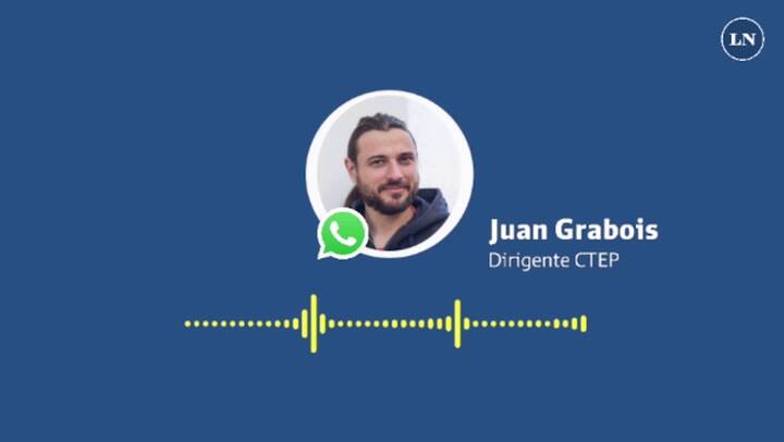 Grabois: “Me dijeron que soy una amenaza para la seguridad”